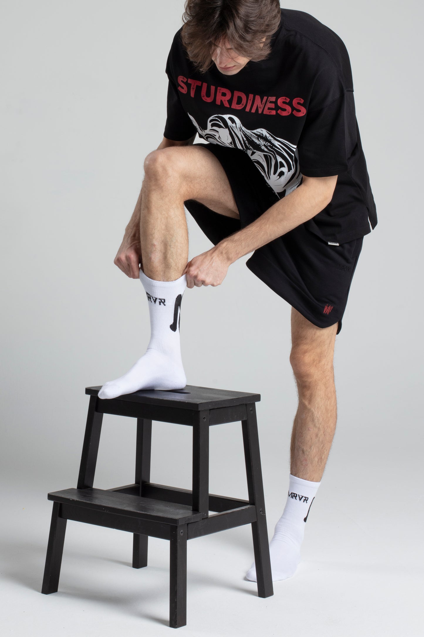 Full engineered MO Socks - White