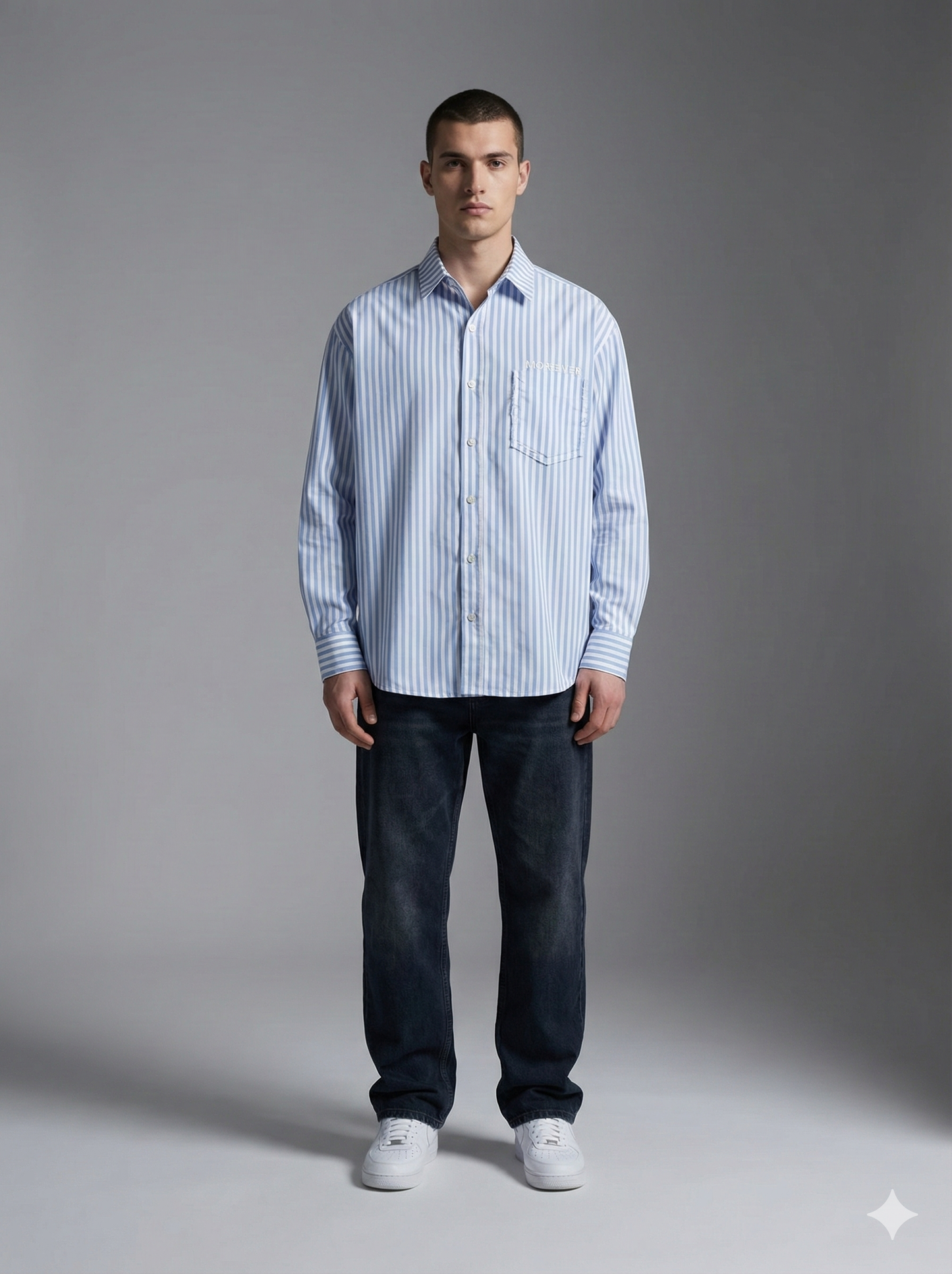 Wide Oxford Shirt